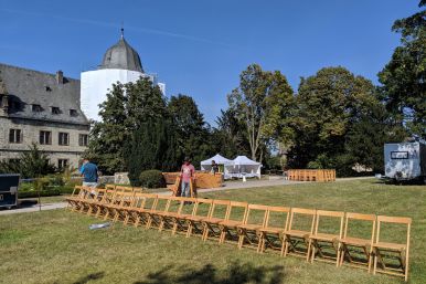 Open-Air-Kino "Ein Becken voller Männer" 